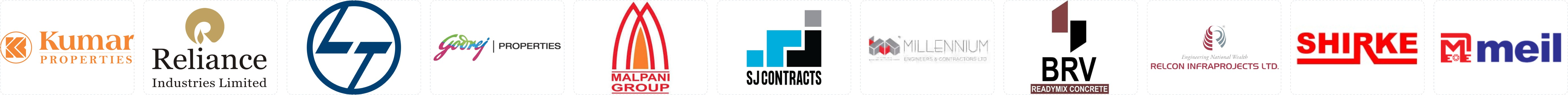 Trusted by Kumar Properties, Reliance, L&T, Godrej, Malpani Group