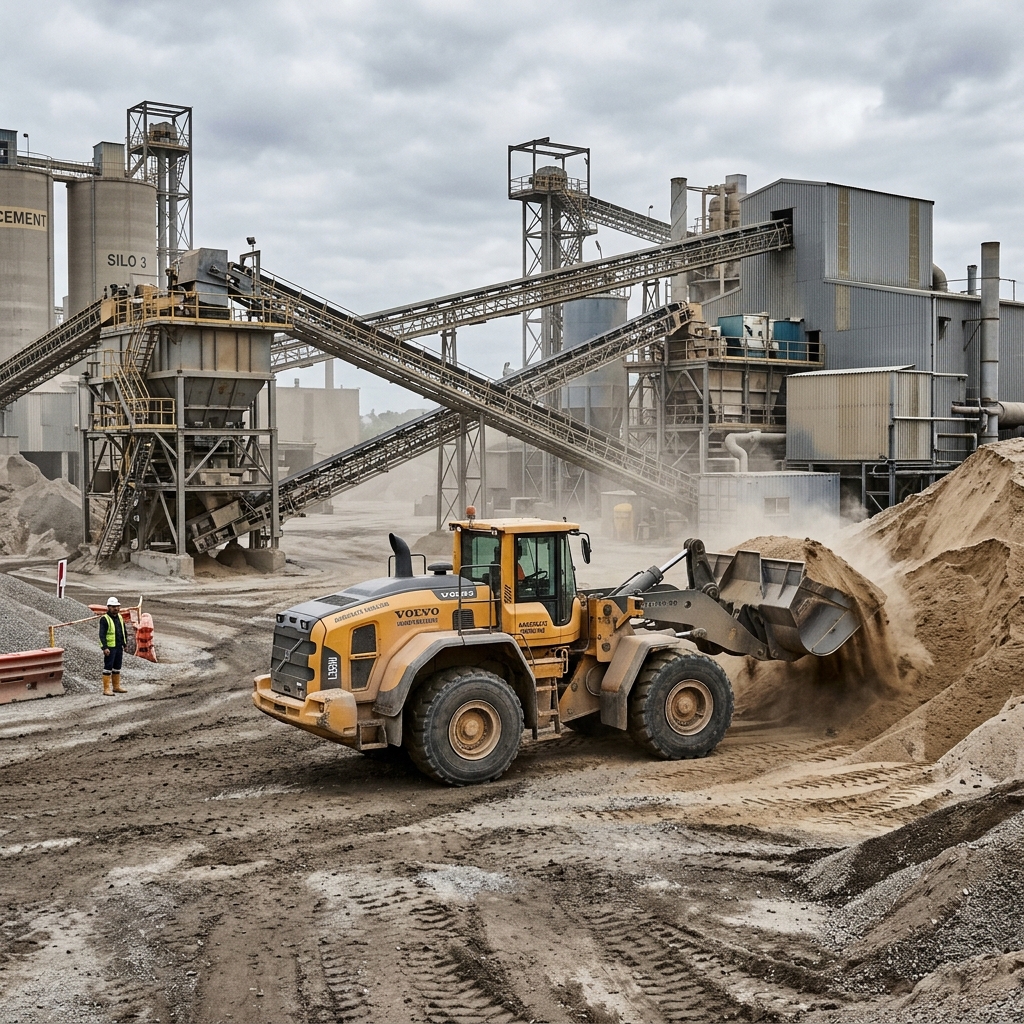 Aggregate & sand