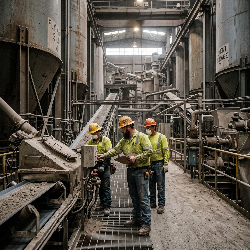 Cement & fly-ash